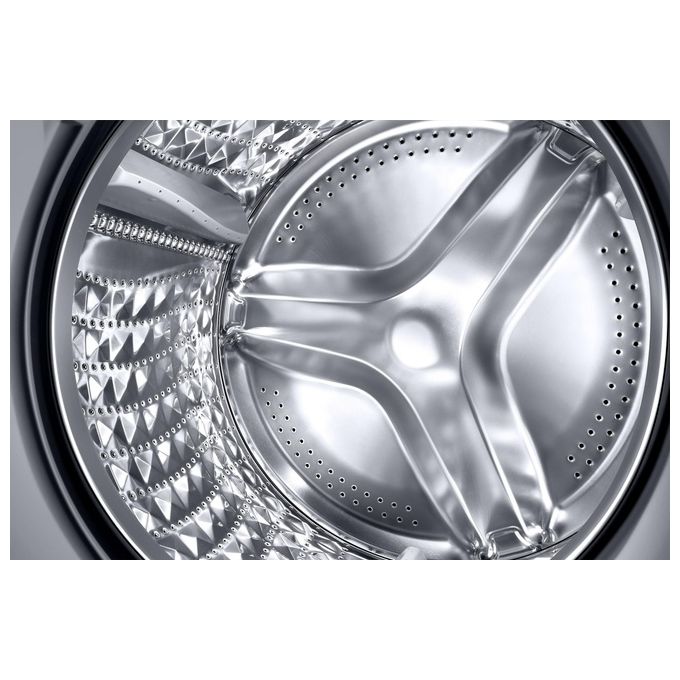 Samsung WW90DG6U85LKU3 AI Ecobubble Lavatrice Frontale 9 Kg 1400 rpm Classe A Wi-Fi Ecodosatore Vapore (85x60x55 cm) colore Bianco