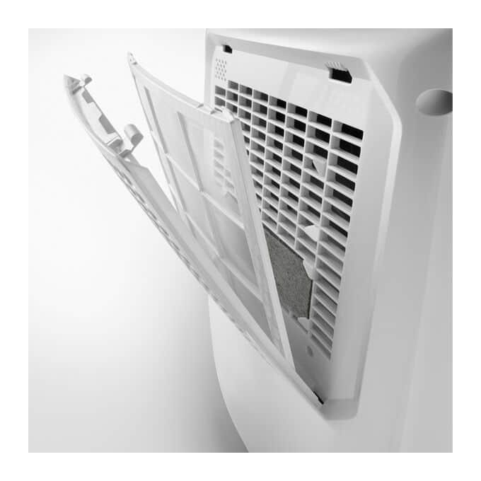 De'Longhi DEX210SF Tasciugo AriaDry Deumidificatore Portatile 10 L-24h fino a 45 m³ 36 dB Filtrazione 3 Azioni Asciugabiancheria colore Bianco