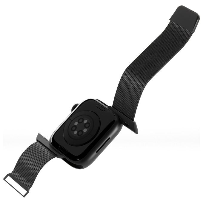 Puro AW44MILANESEBLK Cinturino Maglia Milanese per Apple Watch 42 44 45 49 mm Acciaio Inossidabile Chiusura Magnetica colore Nero