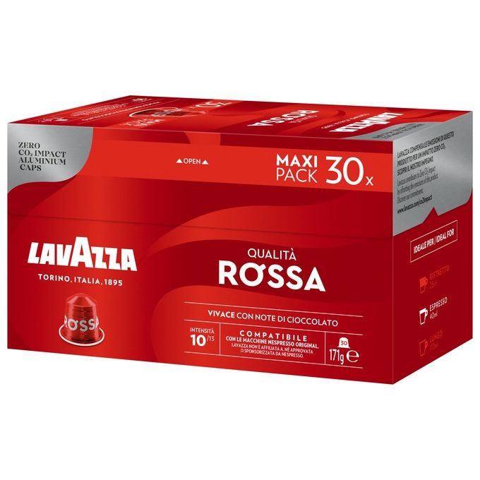 Lavazza 7035 Capsule Caffe' Lavazza Nespresso Qualita' Rossa
