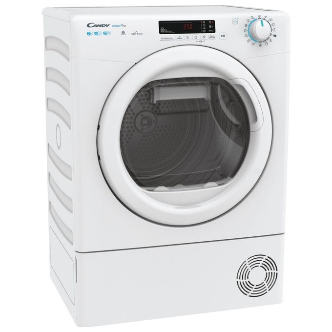Candy CSO4H7A2DE-S Smart Pro Asciugatrice Pompa di Calore Slim 7 Kg Classe E Wi-Fi Bluetooth 14 Programmi (85x59,6x48,4 cm) colore Bianco