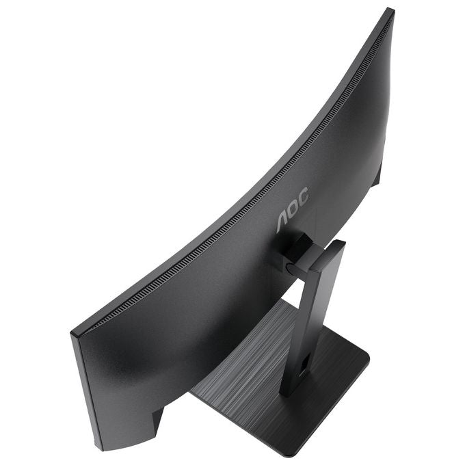 AOC CU34P3CV Monitor Curvo 34'' VA WQHD 100 Hz 4ms USB-C 65W Hub USB RJ45 colore Nero