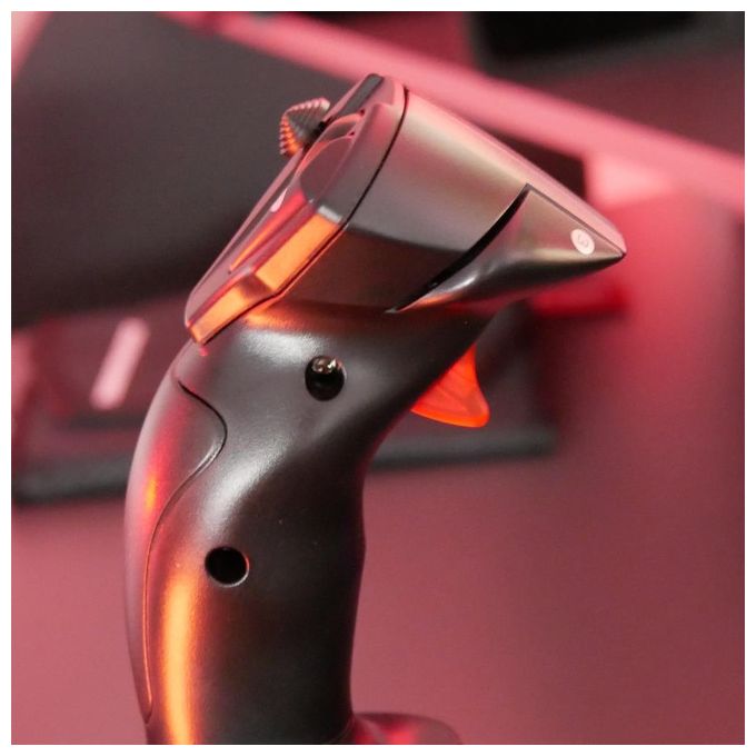 Thrustmaster T.Flight Hotas X Joystick Nero per PC, Manetta Staccabile, Simulazione Volo