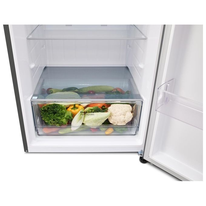 LG GTBV44PYBKD Frigorifero Doppia Porta 461 L 184.5 cm Classe E 35 dB Wi-Fi Door Cooling Linear Cooling No Frost Display LED (184.5x70x72.5 cm) colore Argento