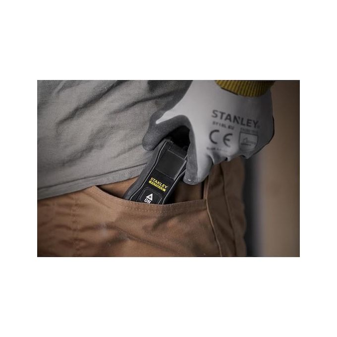 Stanley FMHT77165-0 FatMax Misuratore Laser 50 m precisione 1,5 mm batteria Li-Ion ricaricabile USB colore Nero