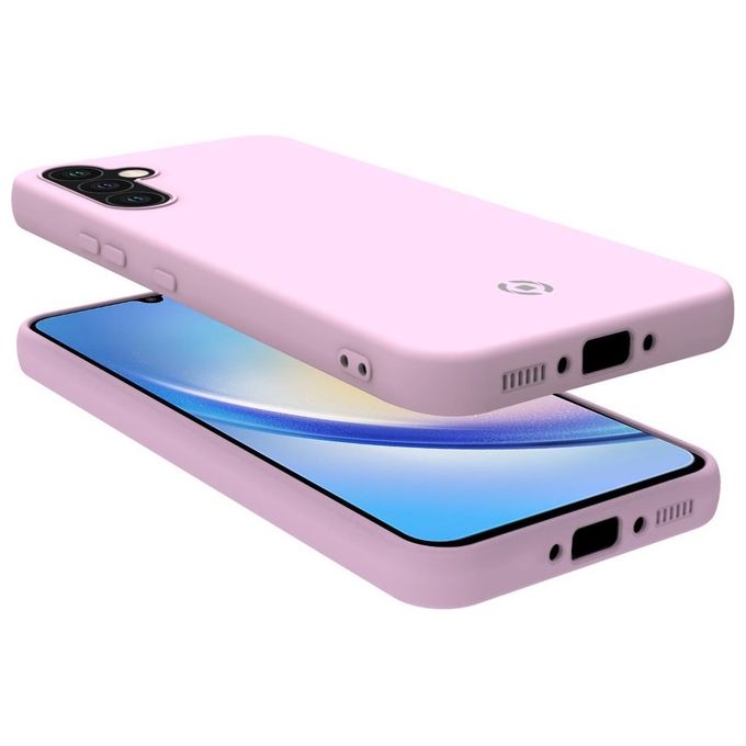 Celly Cromo Cover per Samsung Galaxy A34 5G Rosa