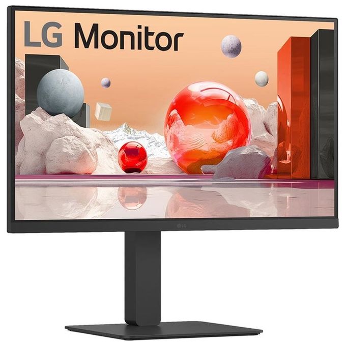 LG 27BA850-B Monitor PC 27'' IPS Full HD 1920x1080 100Hz 5ms Webcam Microfono Hub USB 3.2 HDMI DisplayPort colore Nero