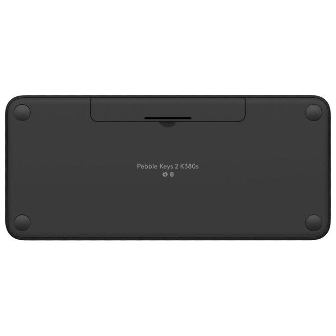 Logitech K380S Pebble Keys 2 Tastiera Wireless Bluetooth QWERTY Italiano Multi-Device Silenziosa colore Grafite