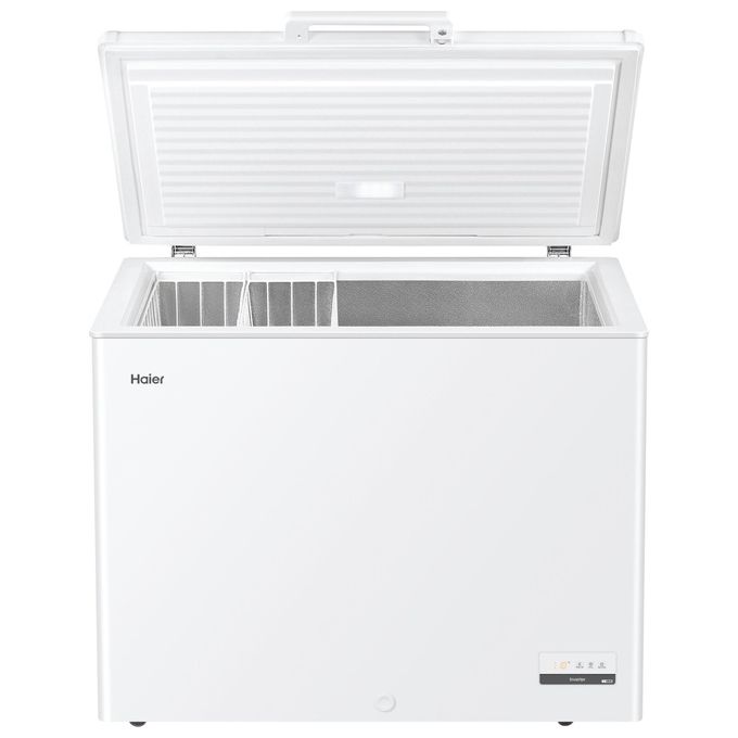 Haier HCE301E Congelatore a Pozzetto Orizzontale 300 L 84.5 cm Classe E 40 dB Fast Freeze colore Bianco