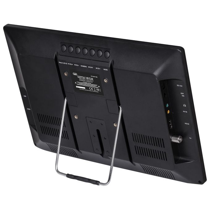 Trevi LTV 2014 HE TV Portatile 14.1'' LCD 1280x800 DVB-T2 HDMI USB SD batteria al litio colore Nero