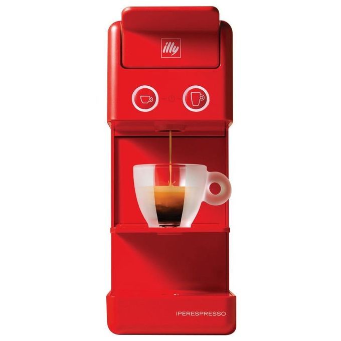 Illy Y3.3 Iperespresso Macchina da caffe' a Capsule 0,75 L 19 Bar 1250 W MultiBeverage colore Rosso