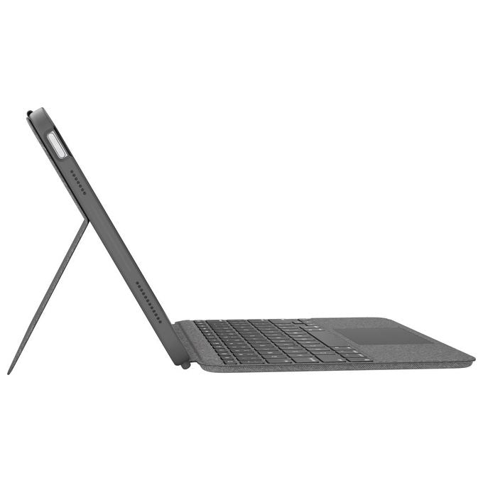 Logitech 920-011438 Combo Touch Custodia con Tastiera e Trackpad per iPad 10a Generazione QWERTY Italiano Smart Connector colore Grigio