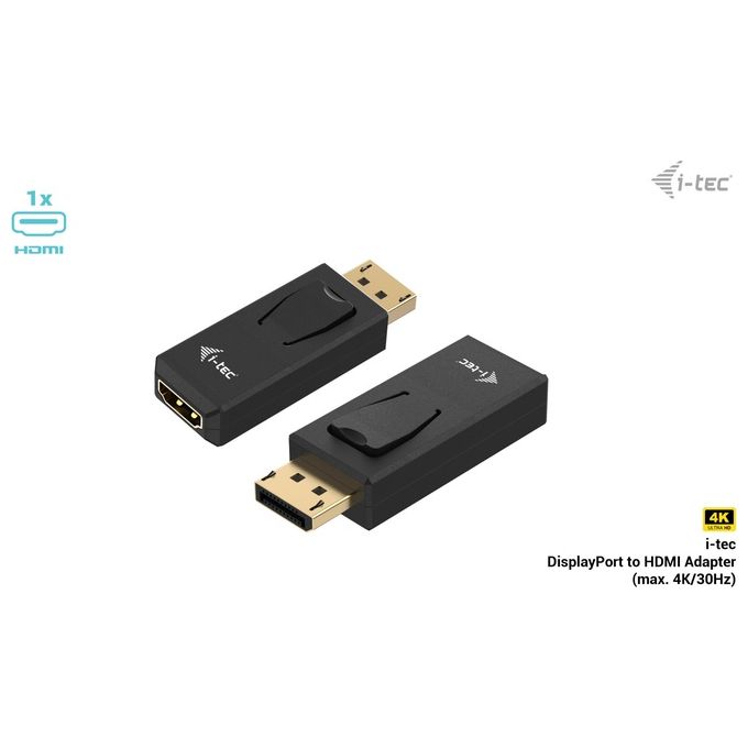I-Tec Cavo Adattatore Passivo DispayPort a Hdmi Max 4k-30hz