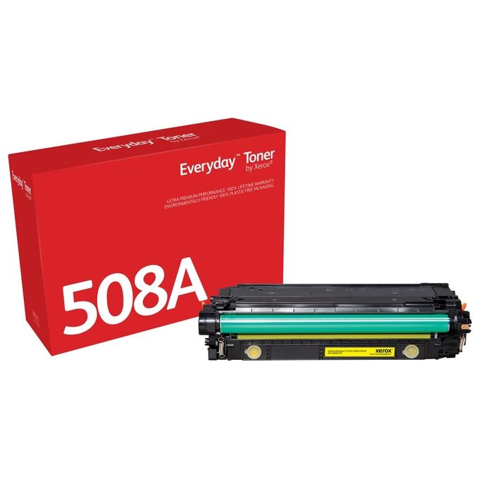 Xerox 006R03795 Toner Everyday Compatibile HP 508A CF362A Resa 5000 pagine Tecnologia Stampa Laser colore Giallo
