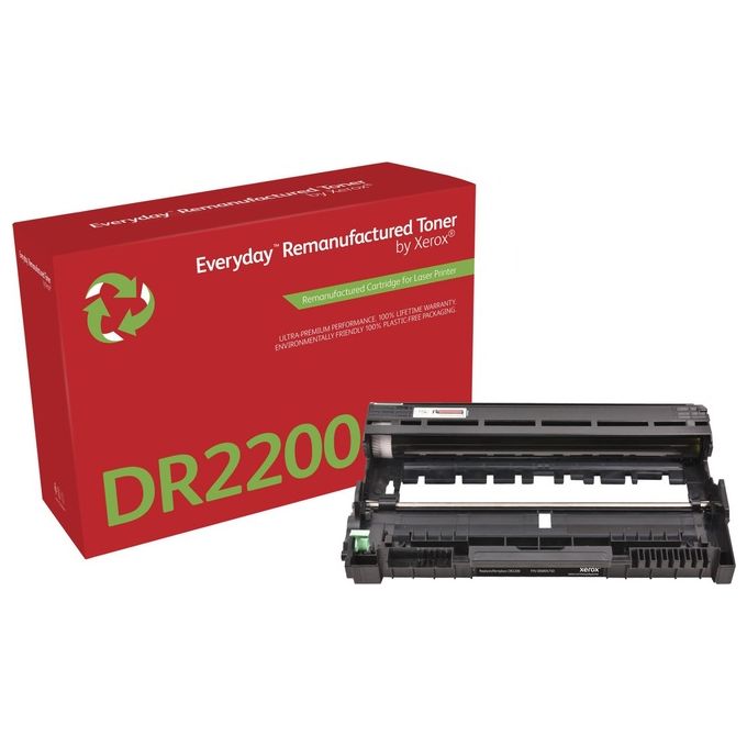 Xerox 006R04750 Everyday Tamburo Compatibile con Brother DR2200 Resa 12000 pagine colore Nero