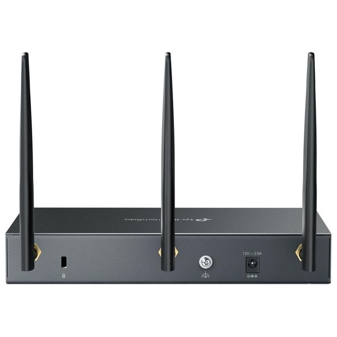 TP-Link ER706W Omada Router VPN Wi-Fi 6 AX3000 Dual-Band 2.4 GHz 5 GHz Gigabit Multi-WAN SFP colore Nero