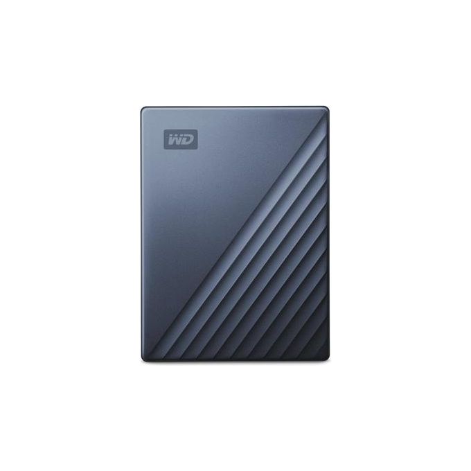 WD My Passport Ultra WDBFTM0040BBL Hard Disk Esterno Crittografato 4Tb Usb 3.0 Connettore Usb-C 256 Bit AES Blu