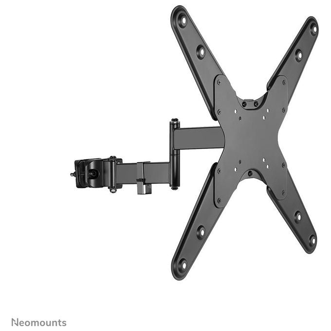 Neomounts FL40-450BL14 Supporto Palo per TV 32-55 Pollici VESA 75x75 a 400x400 Inclinabile e Girevole 180° colore Nero