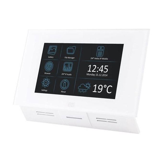 2N Telecommunications 91378375WH Indoor Touch Poe Bianco 2.0