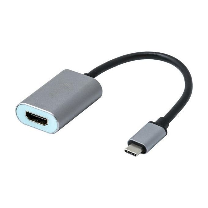 I-tec Metal C31METALHDMI60HZ Cavo di Interfaccia e Adattatore Usb-C 3.1 Hdmi Grigio-Turchese