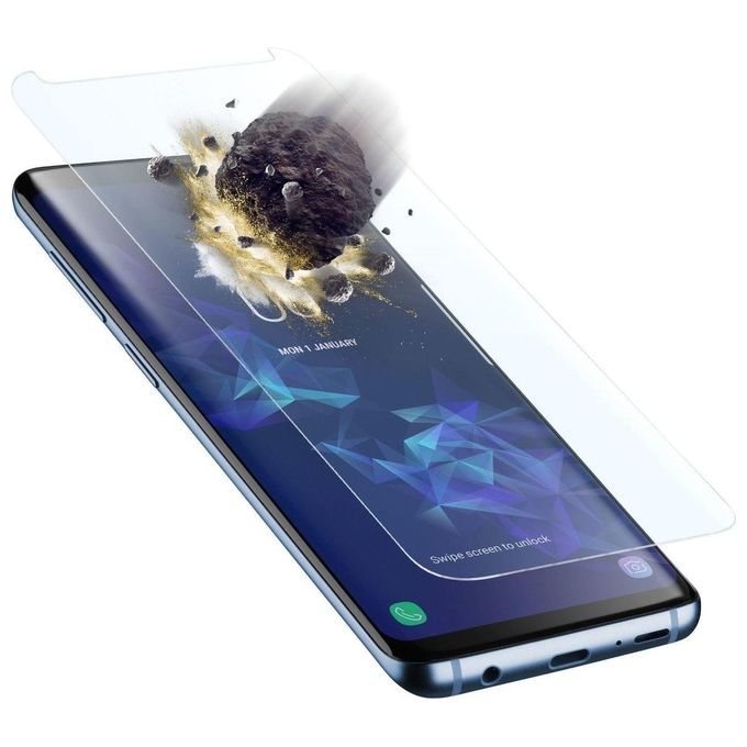 Cellular Line Tetra Force Shield Vetro Proteggi Schermo per Samsung Galaxy S9