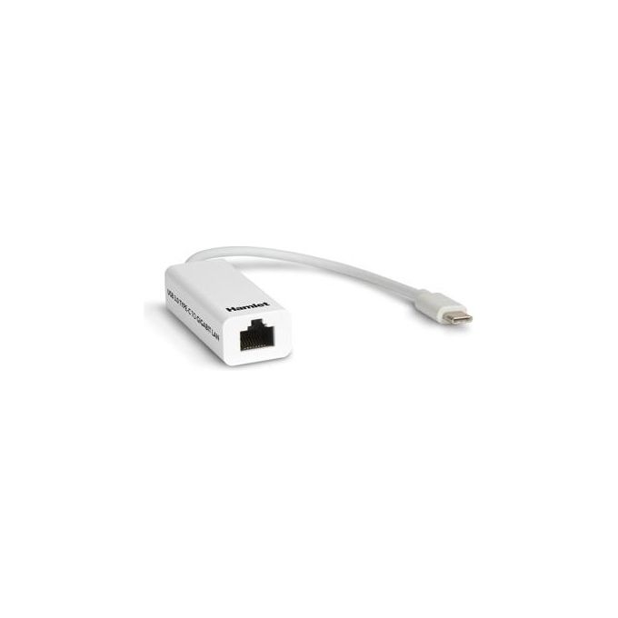 Hamlet HNU3GIGATC Adattatore di Rete Usb-C Gigabit Ethernet