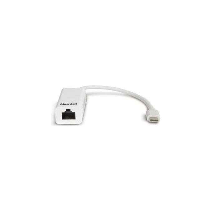 Hamlet HNU3GIGATC Adattatore di Rete Usb-C Gigabit Ethernet