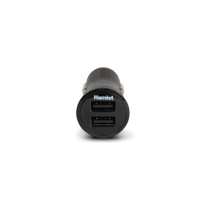 Hamlet Adattatore alimentazione per Auto 17W 3400mA Fast Charge Usb