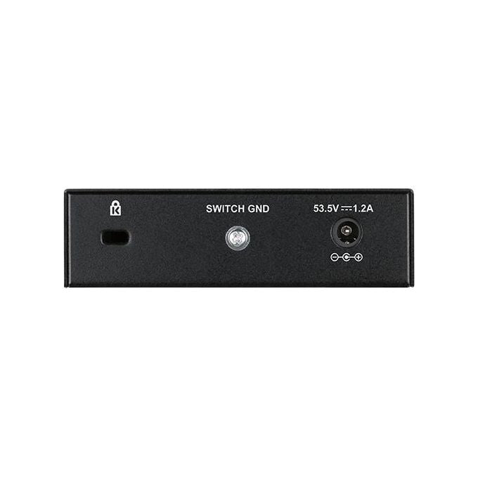 D-Link DGS-1005P Router Switch 5 Porte 10-100-1000Gb Senza Alimentazione Aggiuntiva