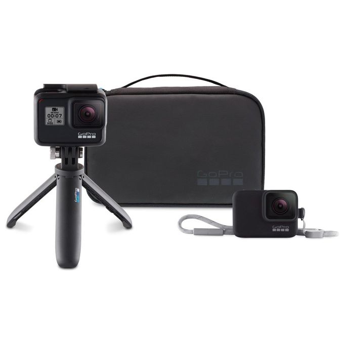 GoPro Travel KIT_ Set 3 Accessori per Hero7-6-5 Black e Hero 2018