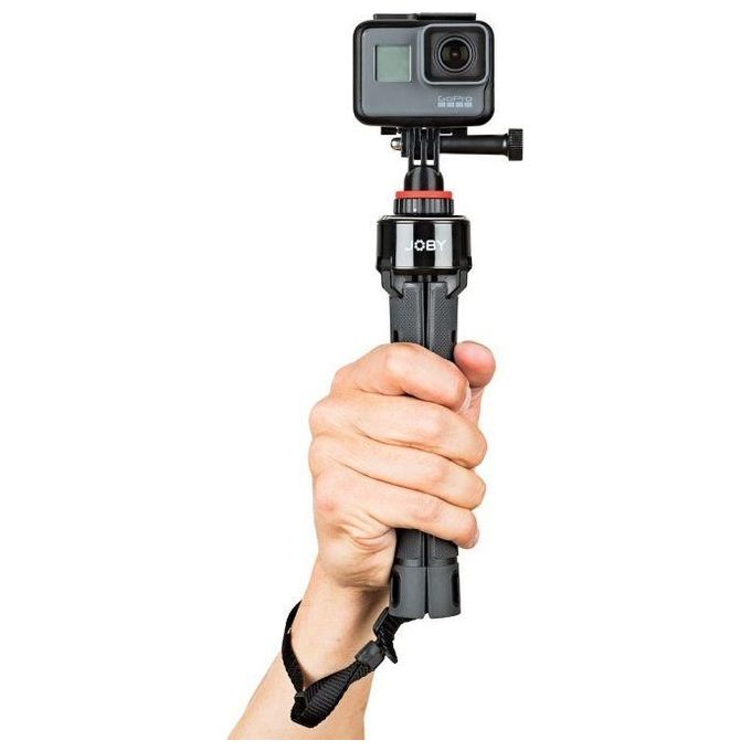 Joby JB01534 GripTight PRO TelePod Treppiede per Smartphone Tablet portata 1 Kg altezza max 79 cm colore Nero Grigio