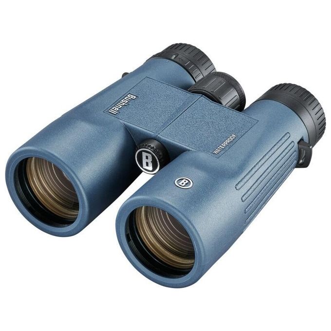 Bushnell 158042R Binocolo Impermeabile 8x42 con Prismi BAK-4 Roof colore Blu Scuro