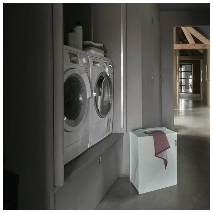 Brabantia Portabiancheria 55 Litri Pieghevole Verde
