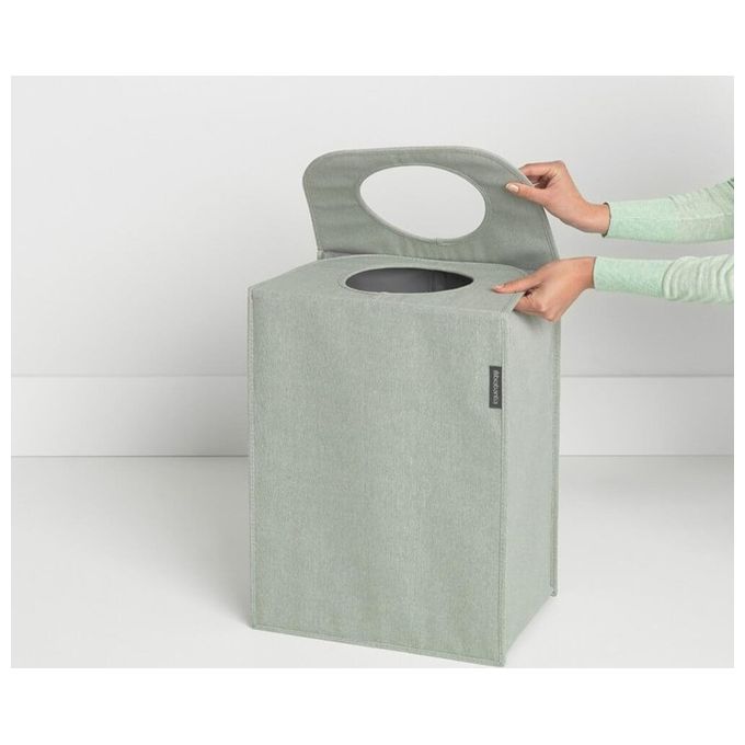 Brabantia Portabiancheria 55 Litri Pieghevole Verde