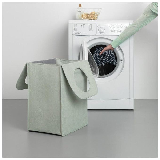 Brabantia Portabiancheria 55 Litri Pieghevole Verde