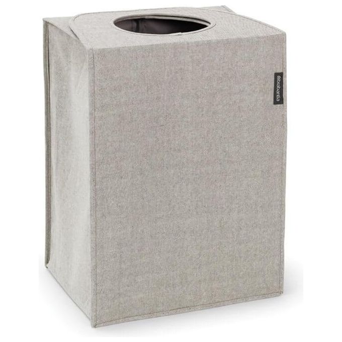 Brabantia Portabiancheria 55 Litri Pieghevole Grigio