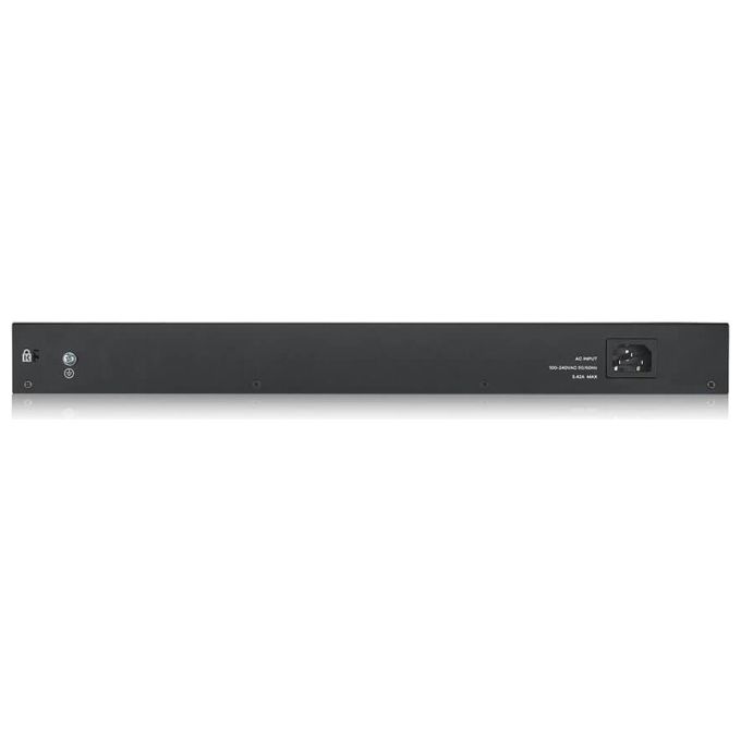 Zyxel GS192048HPV2-EU0101F GS1920 Switch Gestito con 44 Porte Gigabit Ethernet 10-100-1000 4 Porte Combo SFP 2 Slot SFP 48 Porte PoE 375 W Supporto VLAN QoS IPv6 colore Nero