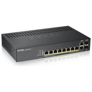 Zyxel GS1920-8HPV2-EU0101F Switch Gestito 8 Porte Gigabit PoE 2 Porte Combo SFP IPv6 QoS VLAN colore Nero