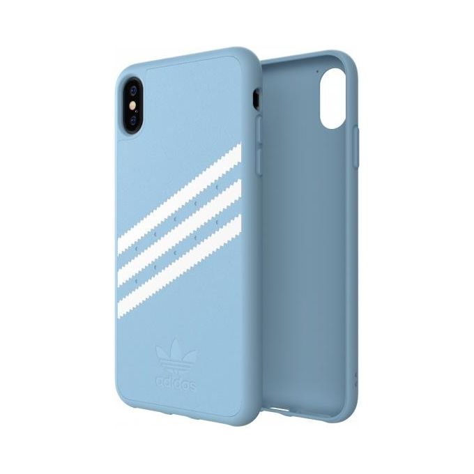 Adidas Gazelle Cover per iPhone XS Max Bianco Cielo
