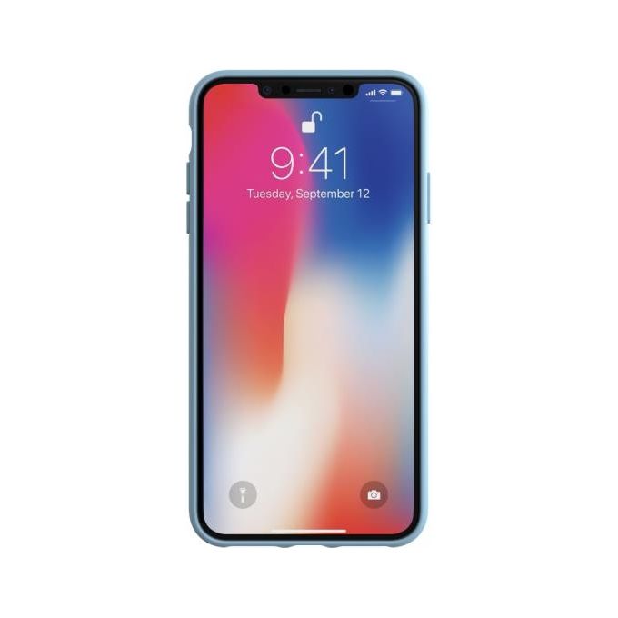 Adidas Gazelle Cover per iPhone XS Max Bianco Cielo