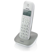 Brondi Gala Cordless Ampio Display 20 Memorie ID Chiamante Bianco-Grigio