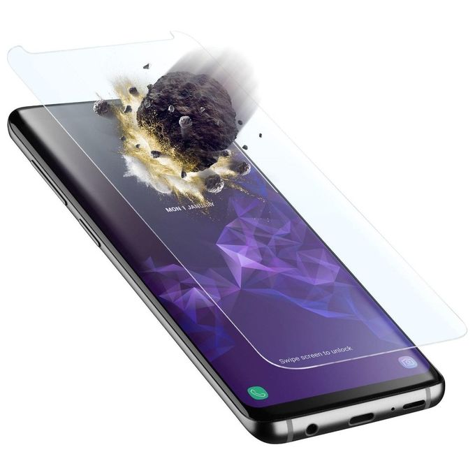 Cellular Line Tetra Force Shield Vetro Proteggi Schermo per Samsung Galaxy S9+ Plus