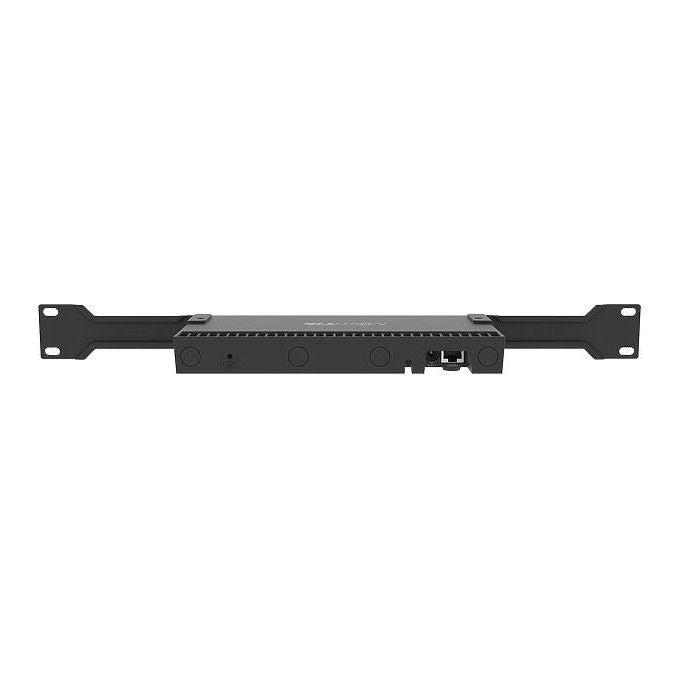 Mikrotik RB4011IGS+RM Router Cablato 10 Porte Gigabit 1 SFP+ 1.4 GHz Quad Core 1 GB RAM 512 MB Flash PoE Ingresso-Uscita colore Nero