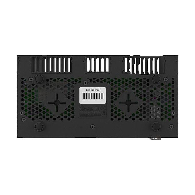 Mikrotik RB4011IGS+RM Router Cablato 10 Porte Gigabit 1 SFP+ 1.4 GHz Quad Core 1 GB RAM 512 MB Flash PoE Ingresso-Uscita colore Nero