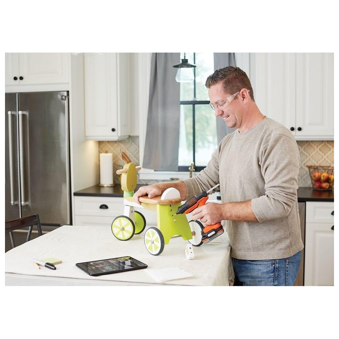 Black+Decker Pistole Incollatrici 12V Bdcgg 12N