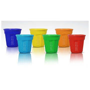 Bialetti Bicchierini Multicolor 6 Pezzi Ceramica
