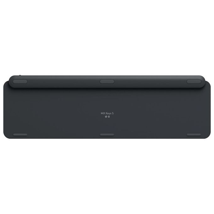 Logitech 920-011575 MX Keys S Tastiera Wireless Full-Size Bluetooth USB-C Retroilluminazione Multi-OS Layout QWERTY Italiano colore Grigio
