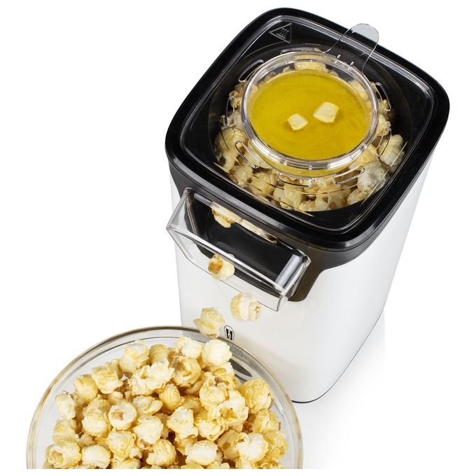 Princess 292986 Macchina per Popcorn 1100W Nero-Bianco