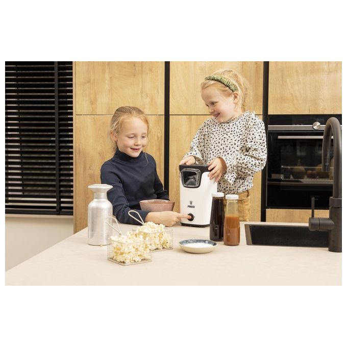 Princess 292986 Macchina per Popcorn 1100W Nero-Bianco