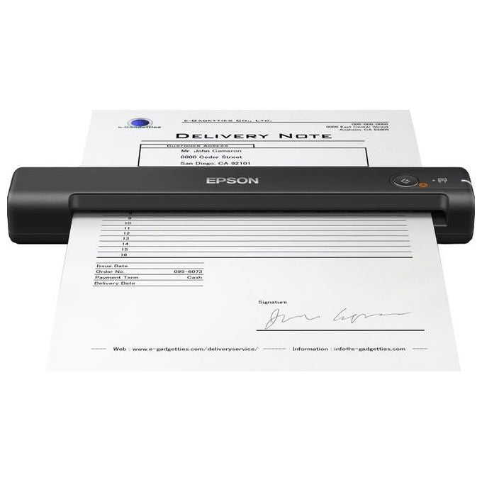 Epson B11B252401 WorkForce ES-50 Scanner Portatile Risoluzione 600 x 600 DPI Tecnologia CIS colore Nero